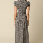 Olivaceous | Maggie Gingham Midi Dress | Sweetest Stitch Boutique