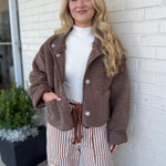 Miou Muse | Sally Sherpa Reversible Jacket | Sweetest Stitch