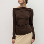 Mod Ref | Stacy Off Shoulder Top | Sweetest Stitch Boutique Richmond