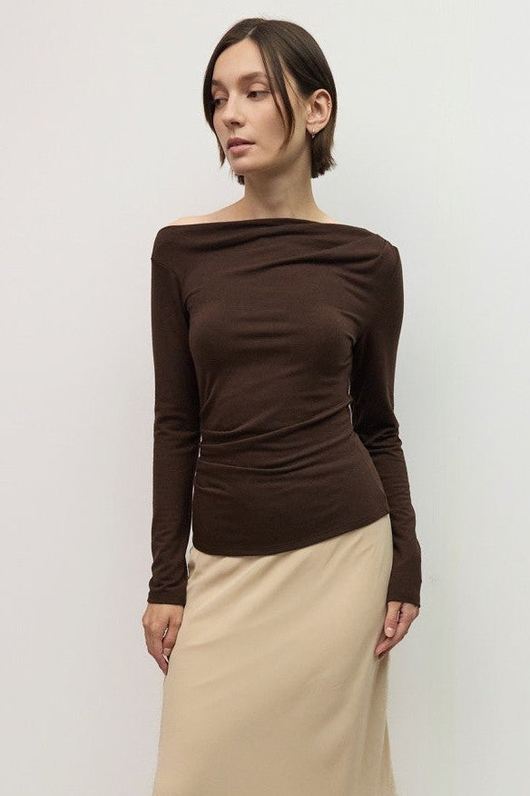 Mod Ref | Stacy Off Shoulder Top | Sweetest Stitch Boutique Richmond