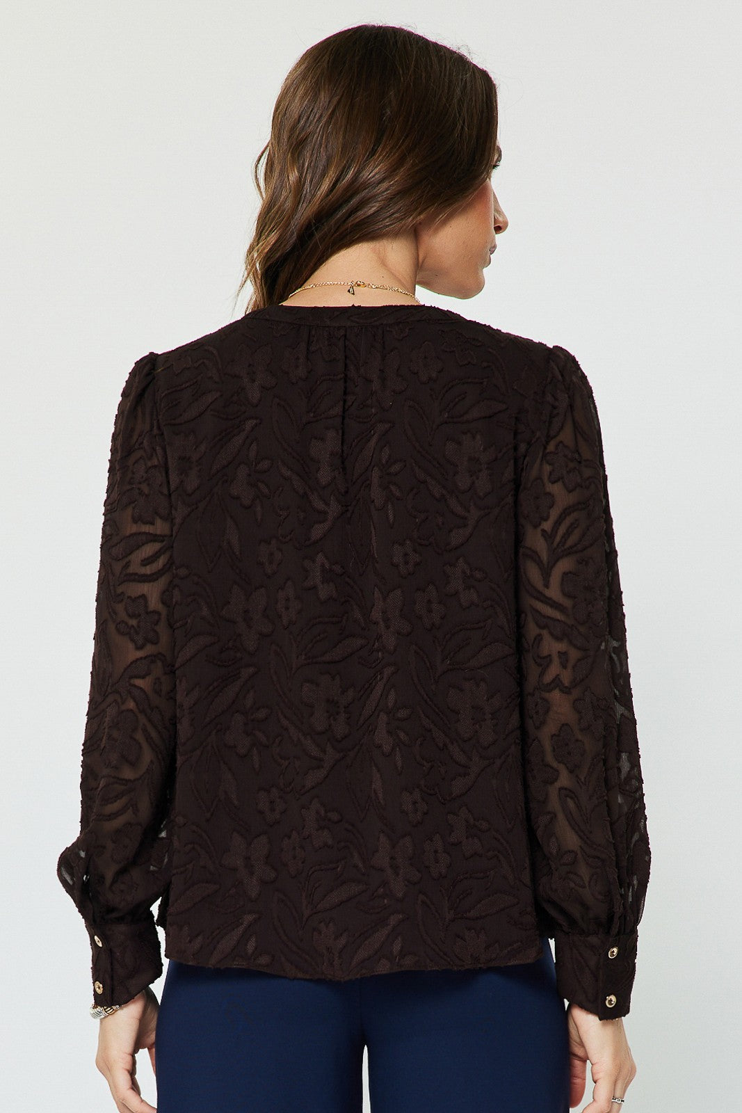 Current Air | Melanie Lace V-Neck Top | Sweetest Stitch Boutique RVA