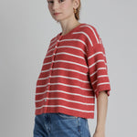 Aureum | Audrey Striped Knit Cardigan | Sweetest Stitch Boutique RVA