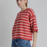 Aureum | Audrey Striped Knit Cardigan | Sweetest Stitch Boutique RVA