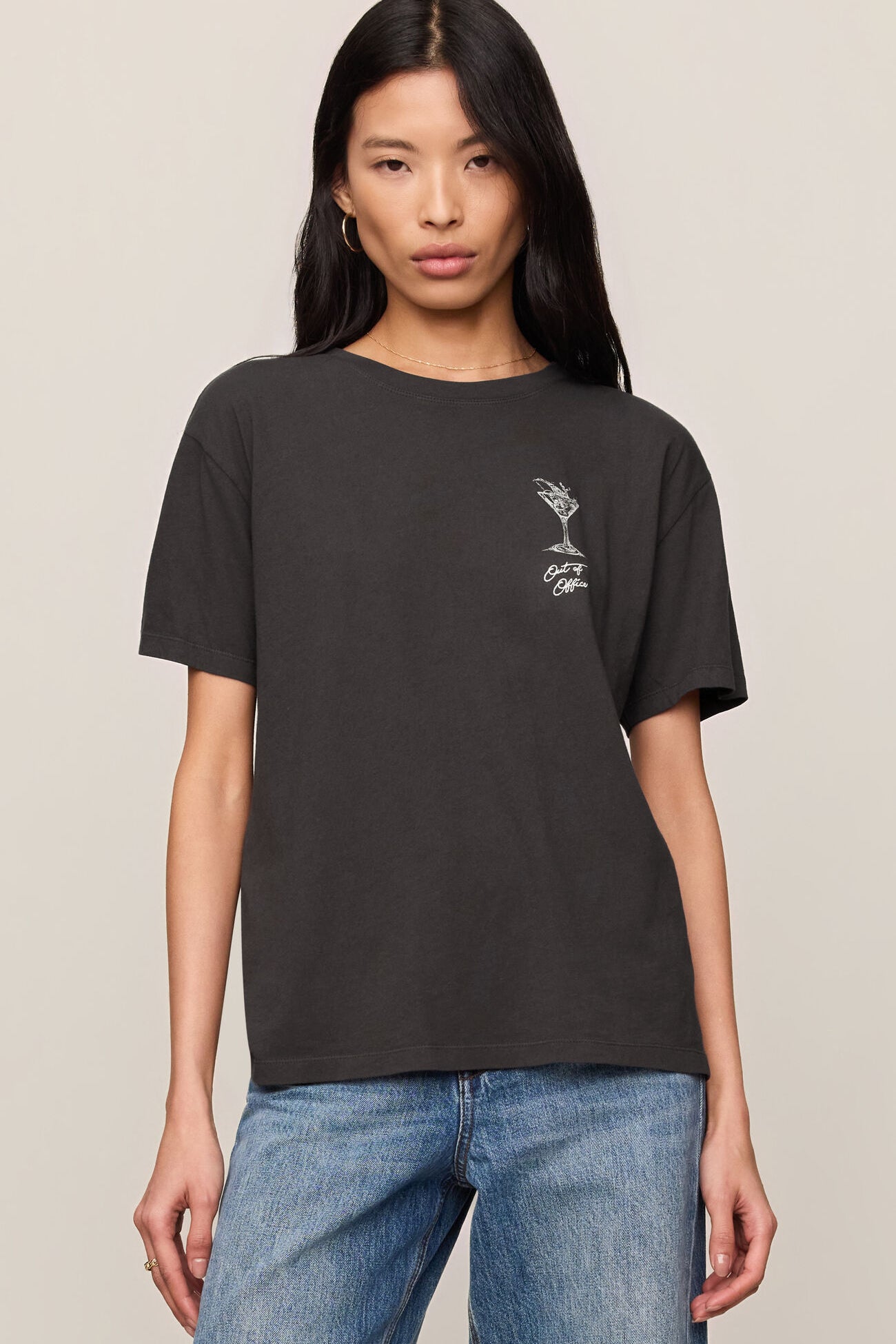Z Supply | Martini Boyfriend Tee | Sweetest Stitch Boutique Richmond