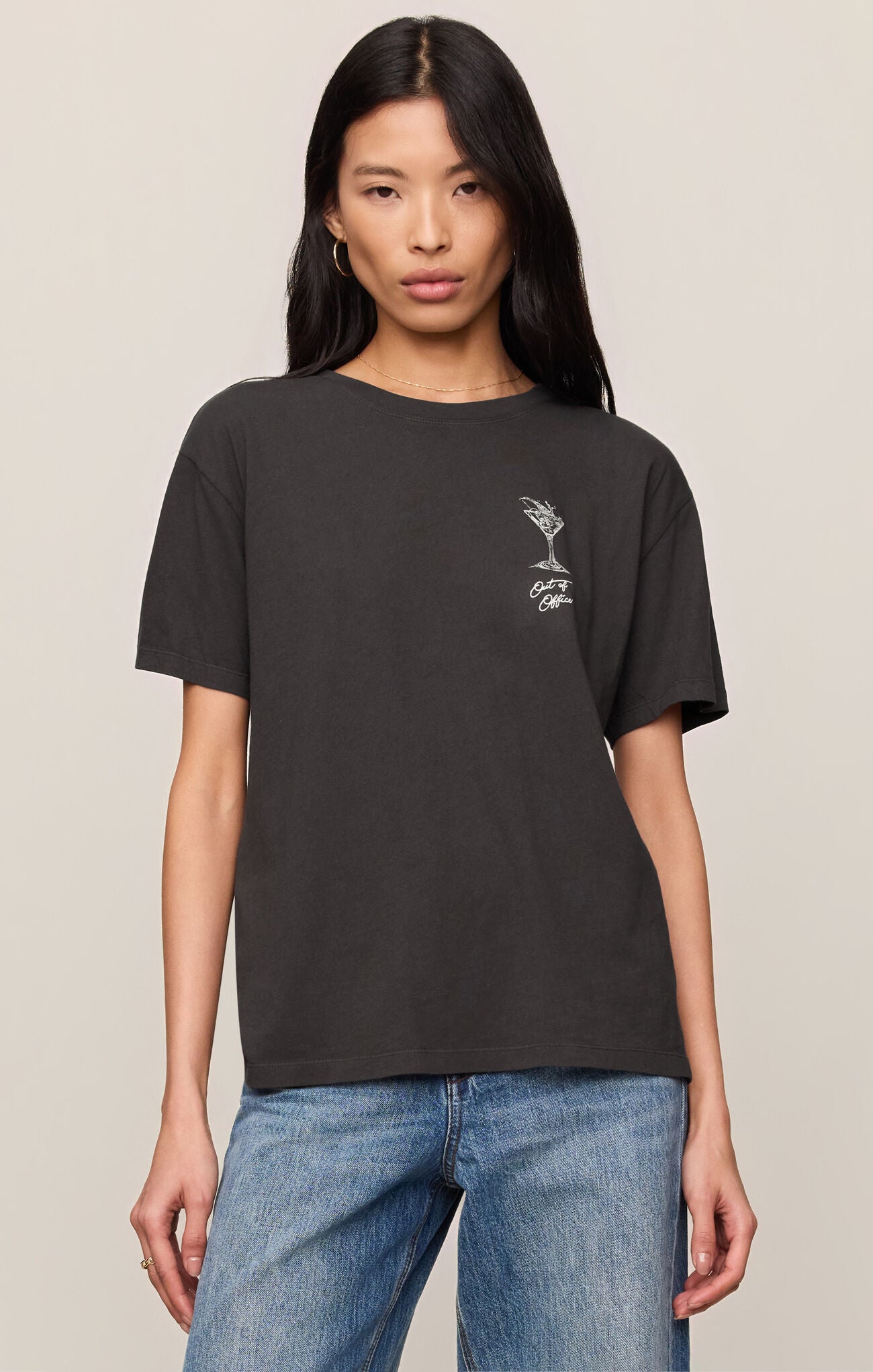 Z Supply | Martini Boyfriend Tee | Sweetest Stitch Boutique Richmond