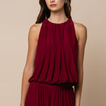 Lalavon | Liza Sleeveless Top - Burgundy | Sweetest Stitch Boutique