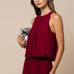 Lalavon | Liza Sleeveless Top - Burgundy | Sweetest Stitch Boutique