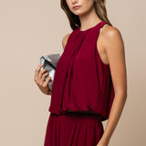 Lalavon | Liza Sleeveless Top - Burgundy | Sweetest Stitch Boutique