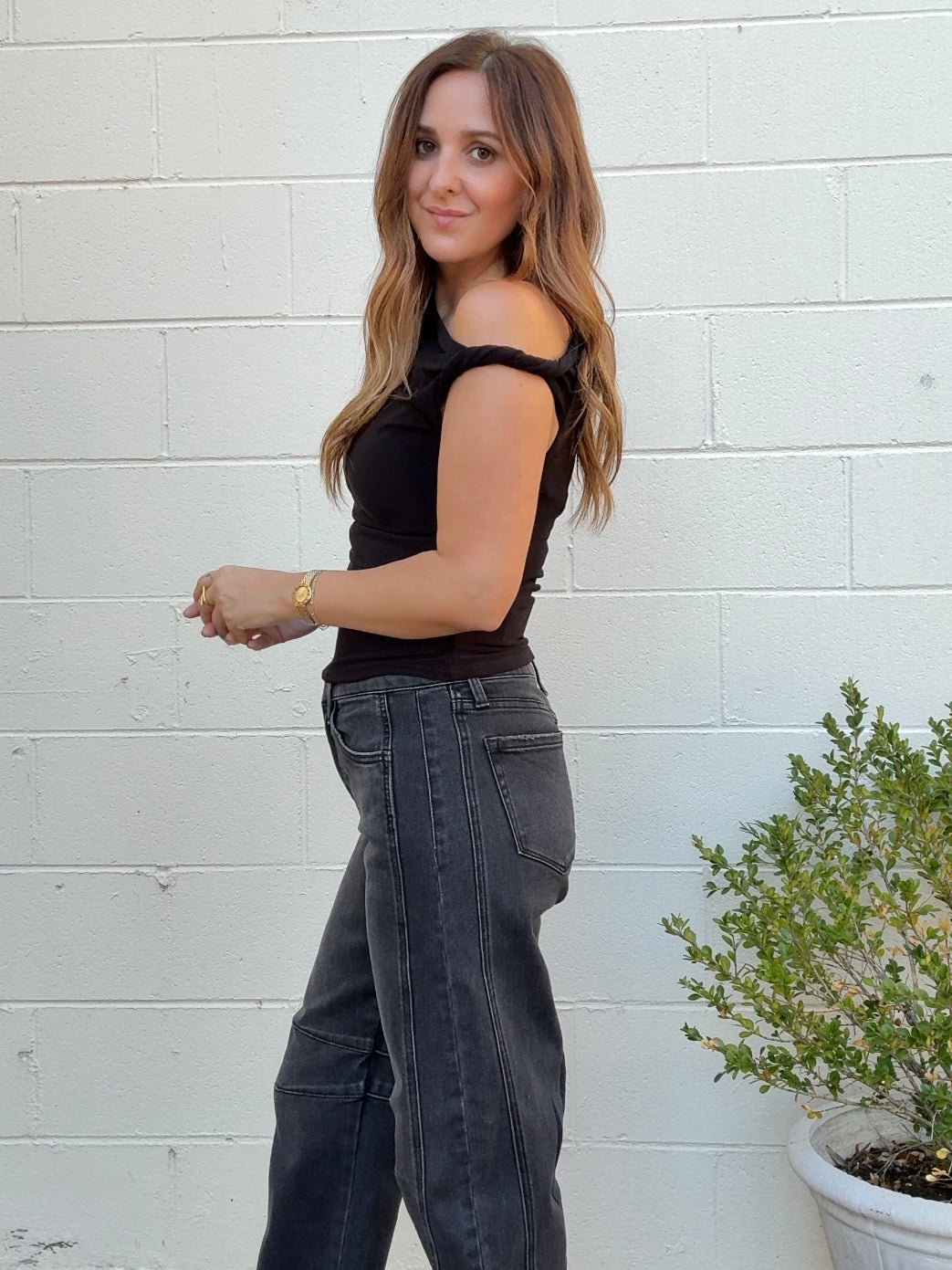 Olivaceous | Laney Off Shoulder Top | Sweetest Stitch