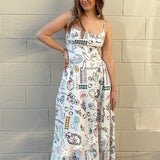 ASTR The Label | Darcy Linen Midi Dress | Sweetest Stitch Boutique