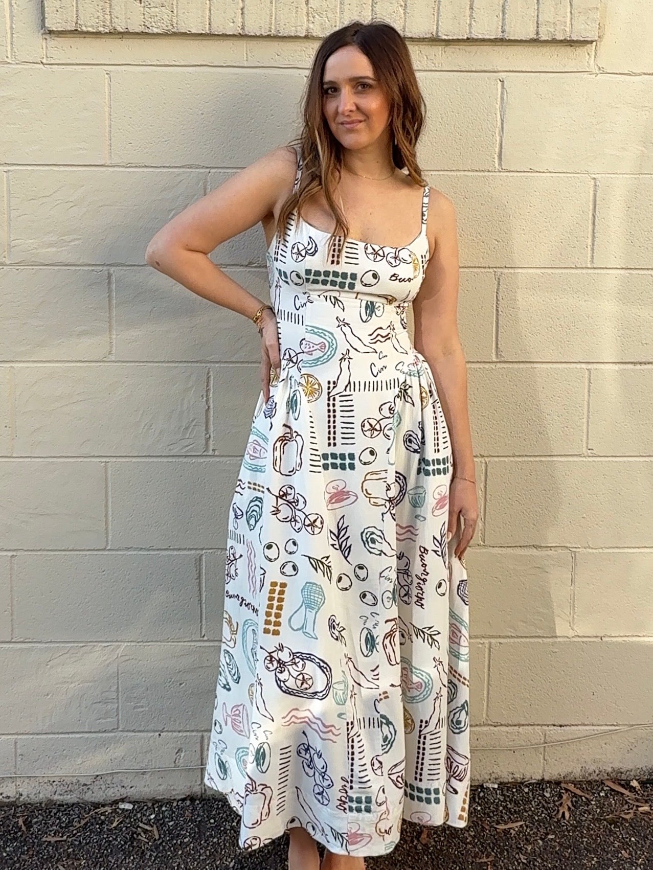ASTR The Label | Darcy Linen Midi Dress | Sweetest Stitch Boutique