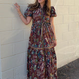 TCEC | Miley Floral Midi Dress | Sweetest Stitch Boutique Richmond VA
