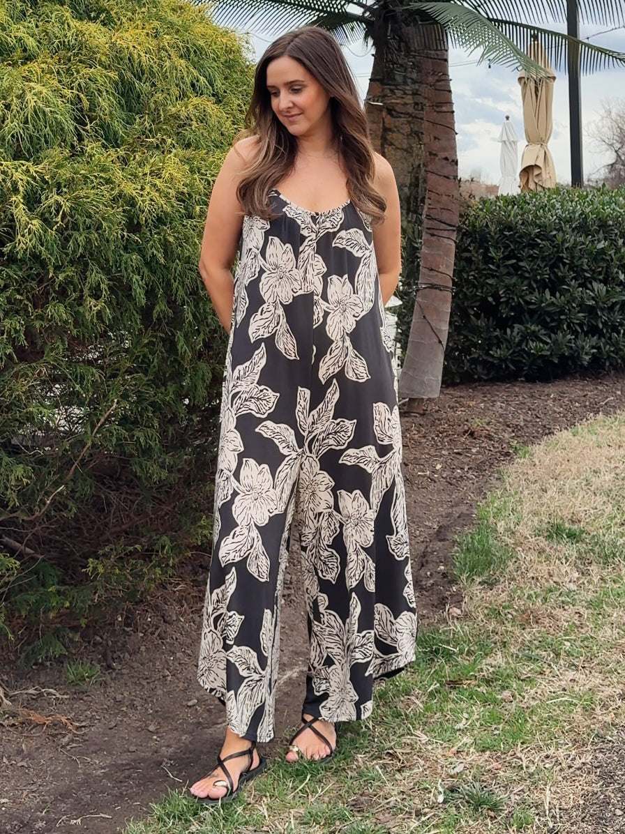 Z Supply | Asha Floral Jumpsuit | Sweetest Stitch Boutique Richmond
