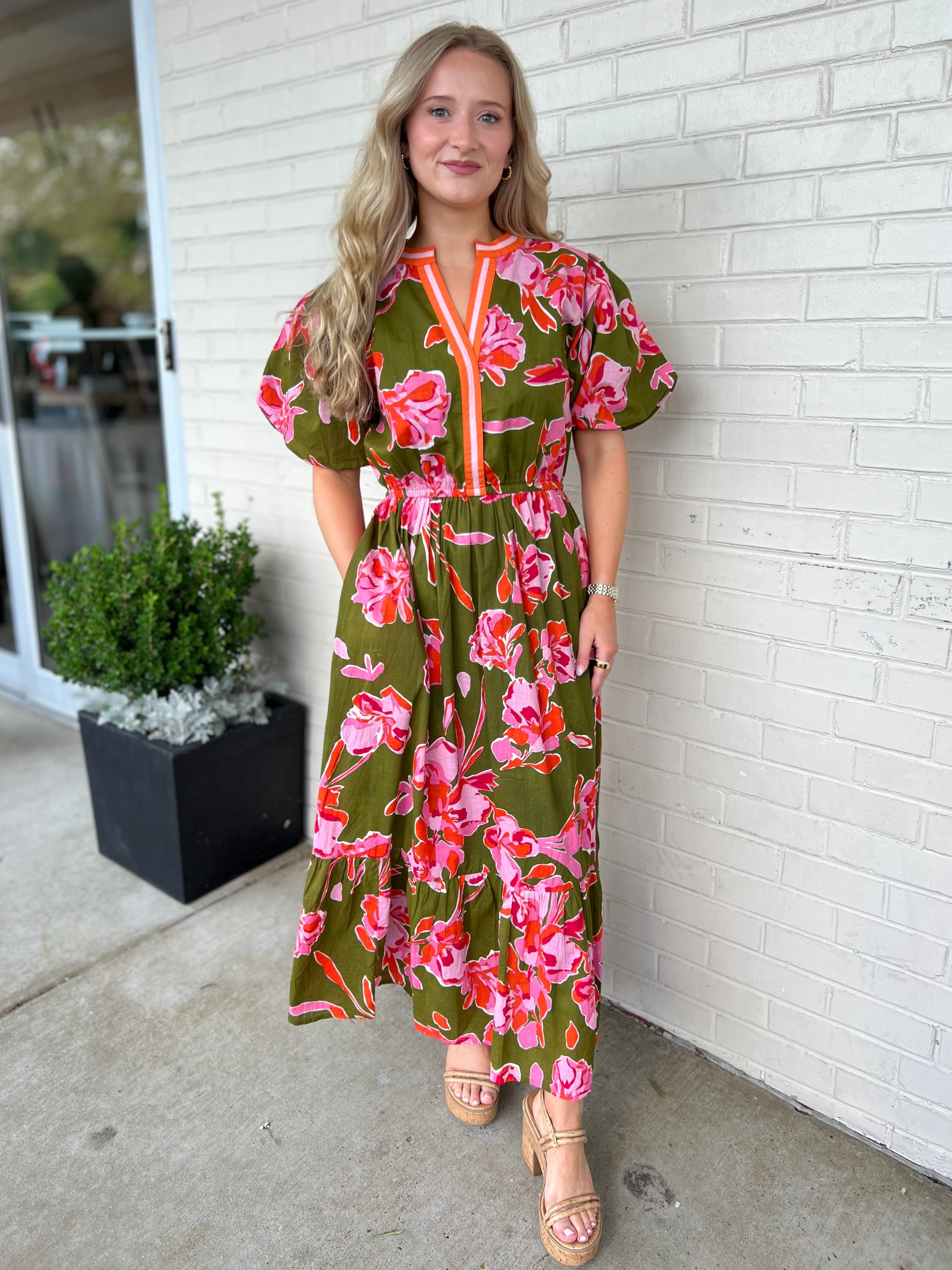 THML | Shane Floral Maxi Dress | Sweetest Stitch
