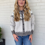 Miou Muse | Amina Print Cardigan | Sweetest Stitch Boutique