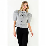 THML | Freya Button Front Jacket | Sweetest Stitch Boutique Richmond