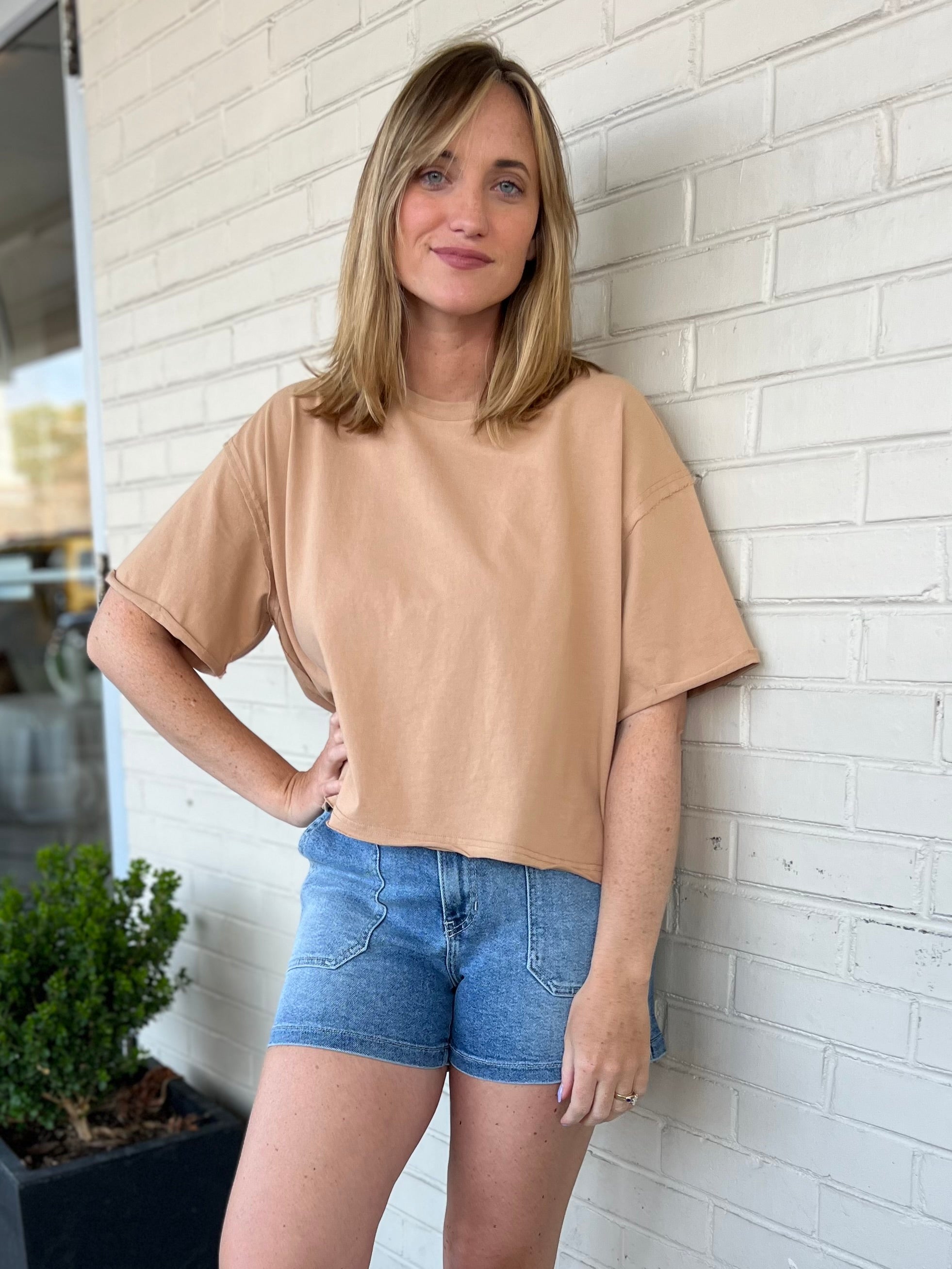 Grade & Gather | Meg Cropped Tee | Sweetest Stitch 