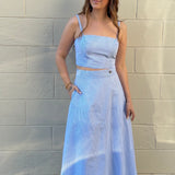 ASTR The Label | Liberty Striped Midi Skirt | Sweetest Stitch Boutique