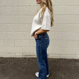 Flying Monkey | Lily Crop Flare Jeans | Sweetest Stitch Boutique