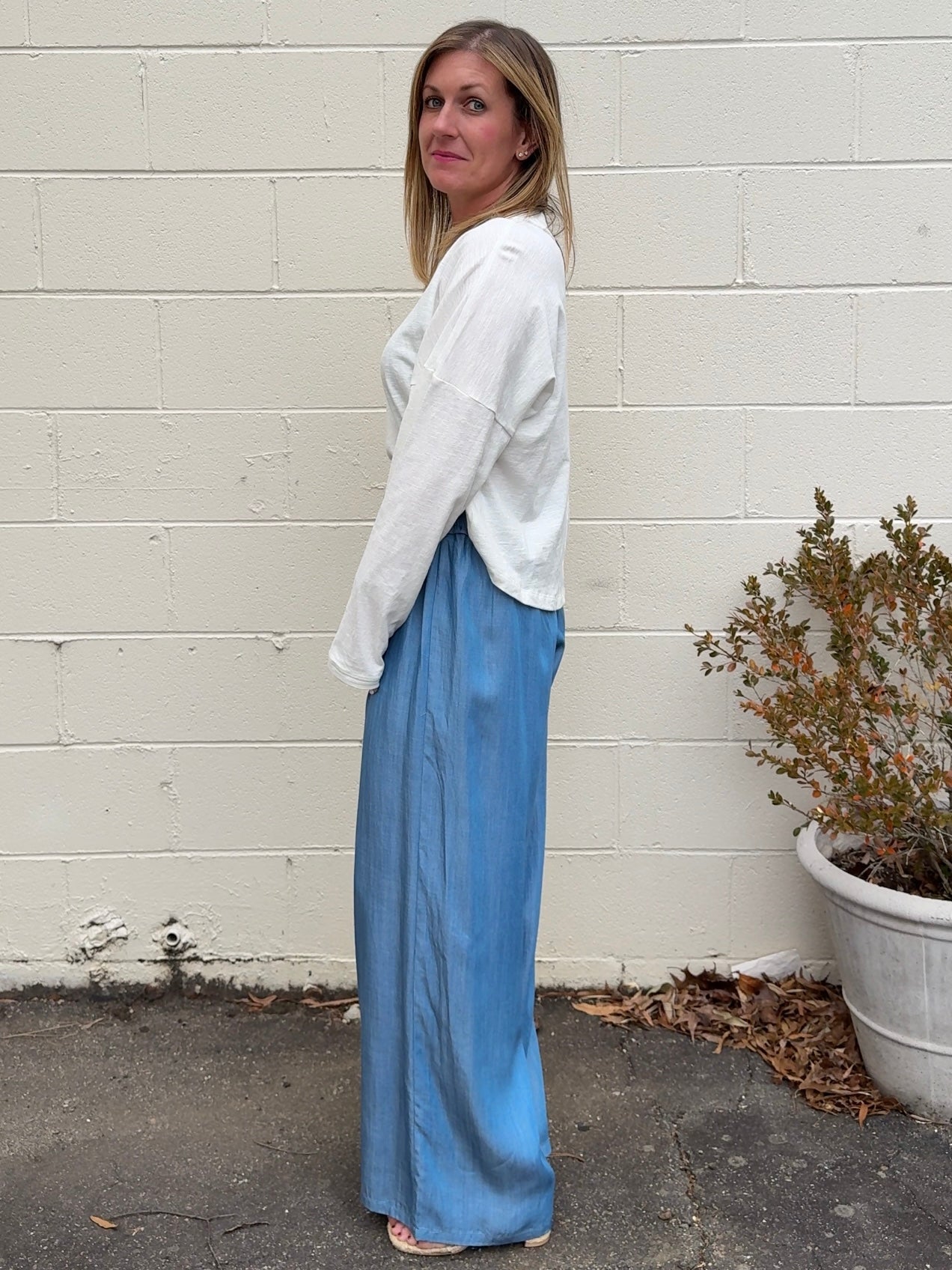 THML | Holly Wide Leg Pants | Sweetest Stitch