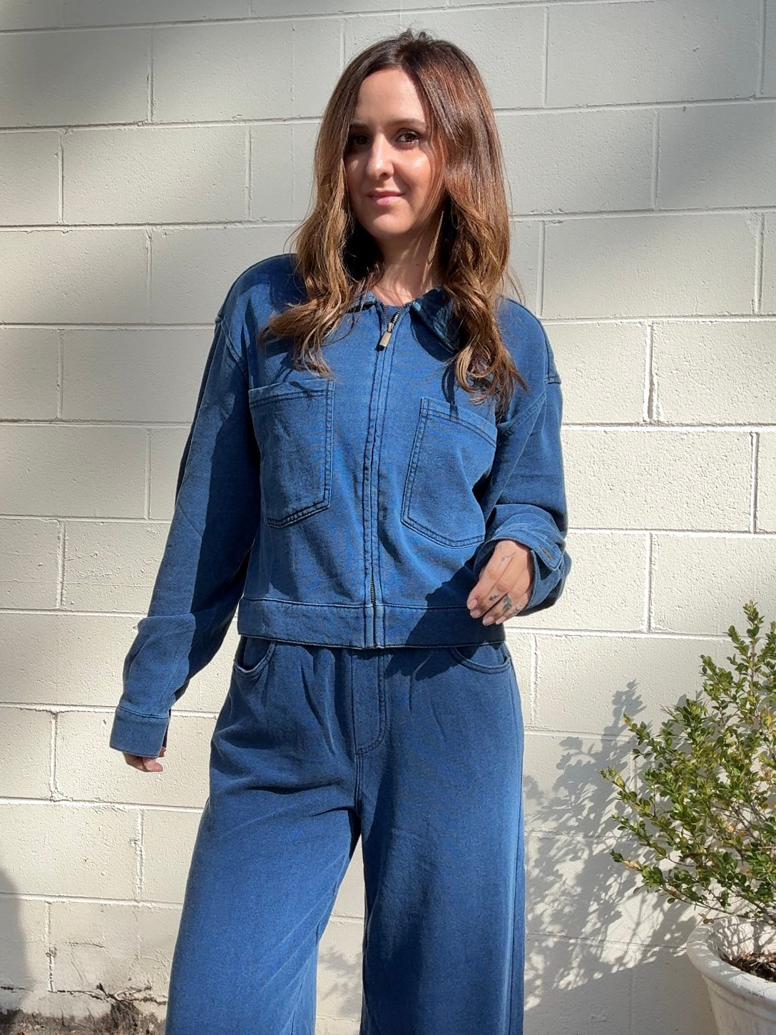 Z Supply | Heritage Knit Denim Jacket | Sweetest Stitch Boutique