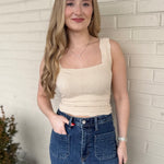 By Together | Jacquard Square Tank | Sweetest Stitch Boutique