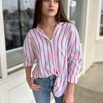 Z Supply | The Perfect Line Button Down | Sweetest Stitch
