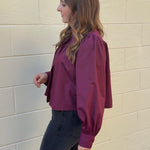 Entro | Suzy Button Front Top | Sweetest Stitch Boutique Richmond VA