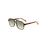 Freyrs | Billie Sunglasses - Tortoise/Green | Sweetest Stitch Boutique