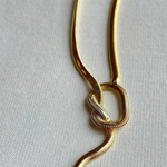 Sahira Jewelry | Angela Knot Necklace | Sweetest Stitch Boutique