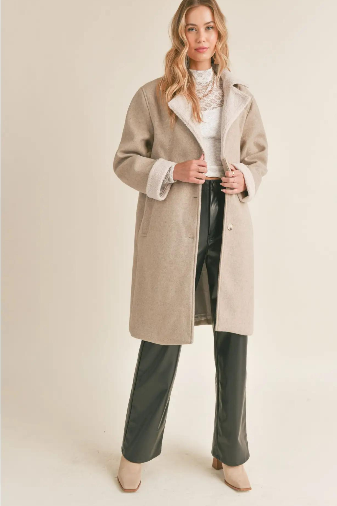 Sadie & Sage | Effortlessly Chic Coat | Sweetest Stitch Online Shop