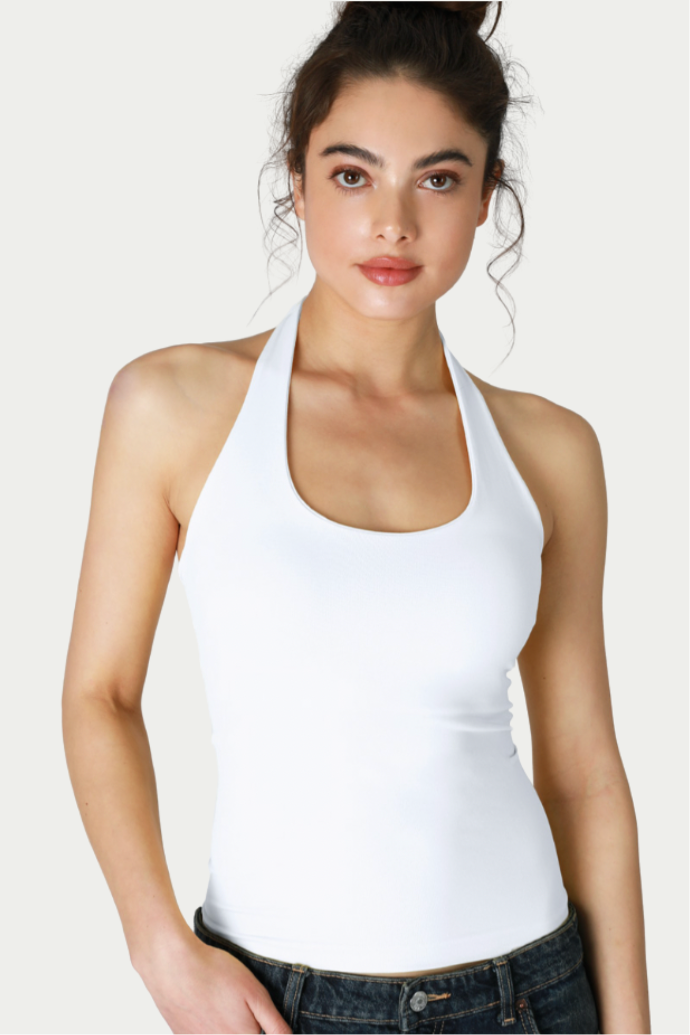 Nikibiki | Clean Line Halter Top | Sweetest Stitch Boutique Richmond