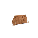 Moda Luxe | Elva Suede Clutch - Tan | Sweetest Stitch Boutique RVA