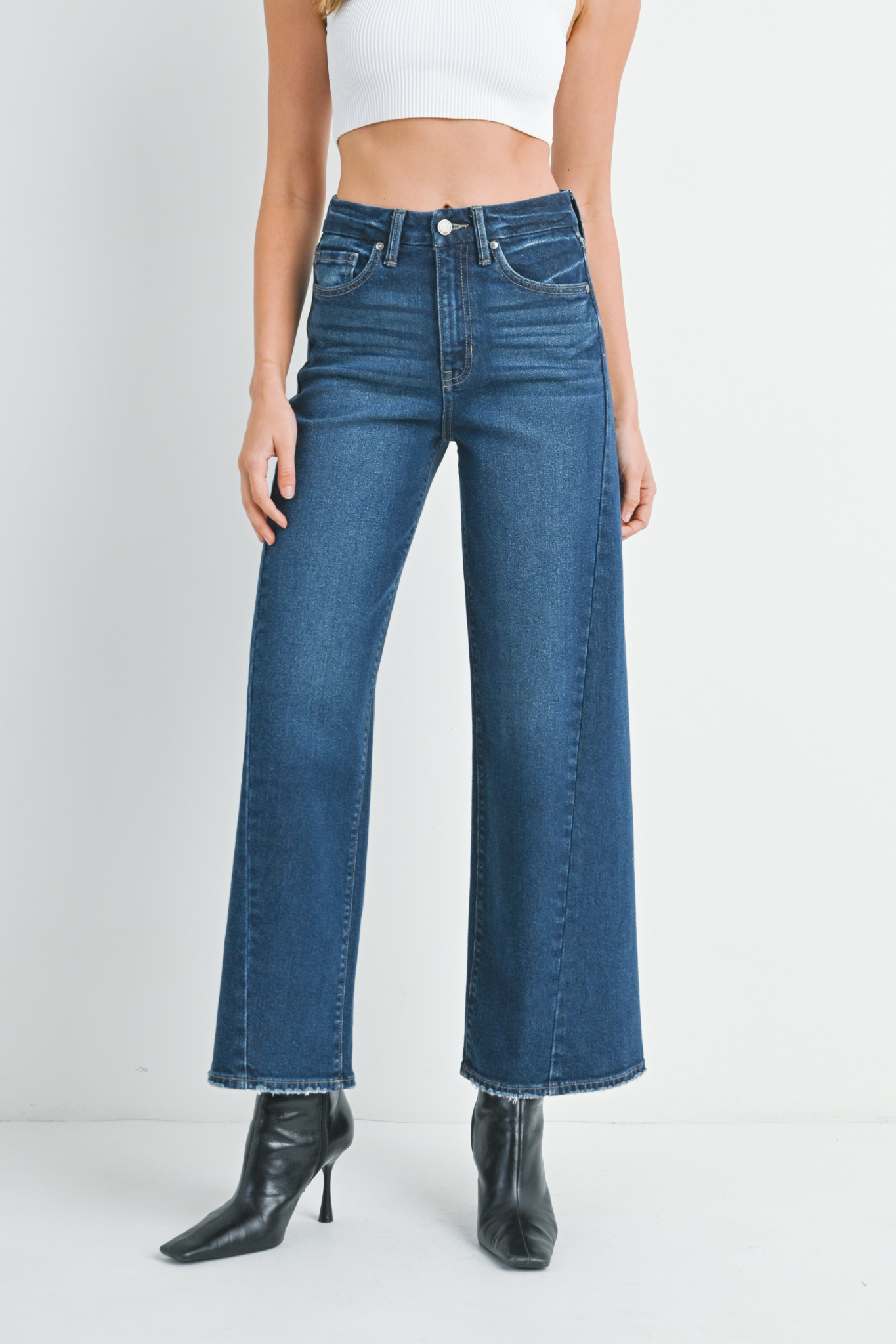 Just Black Denim | Rowyn Wide Leg Jeans | Sweetest Stitch Boutique