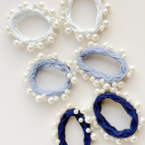 Coastal Pearl Hair Ties