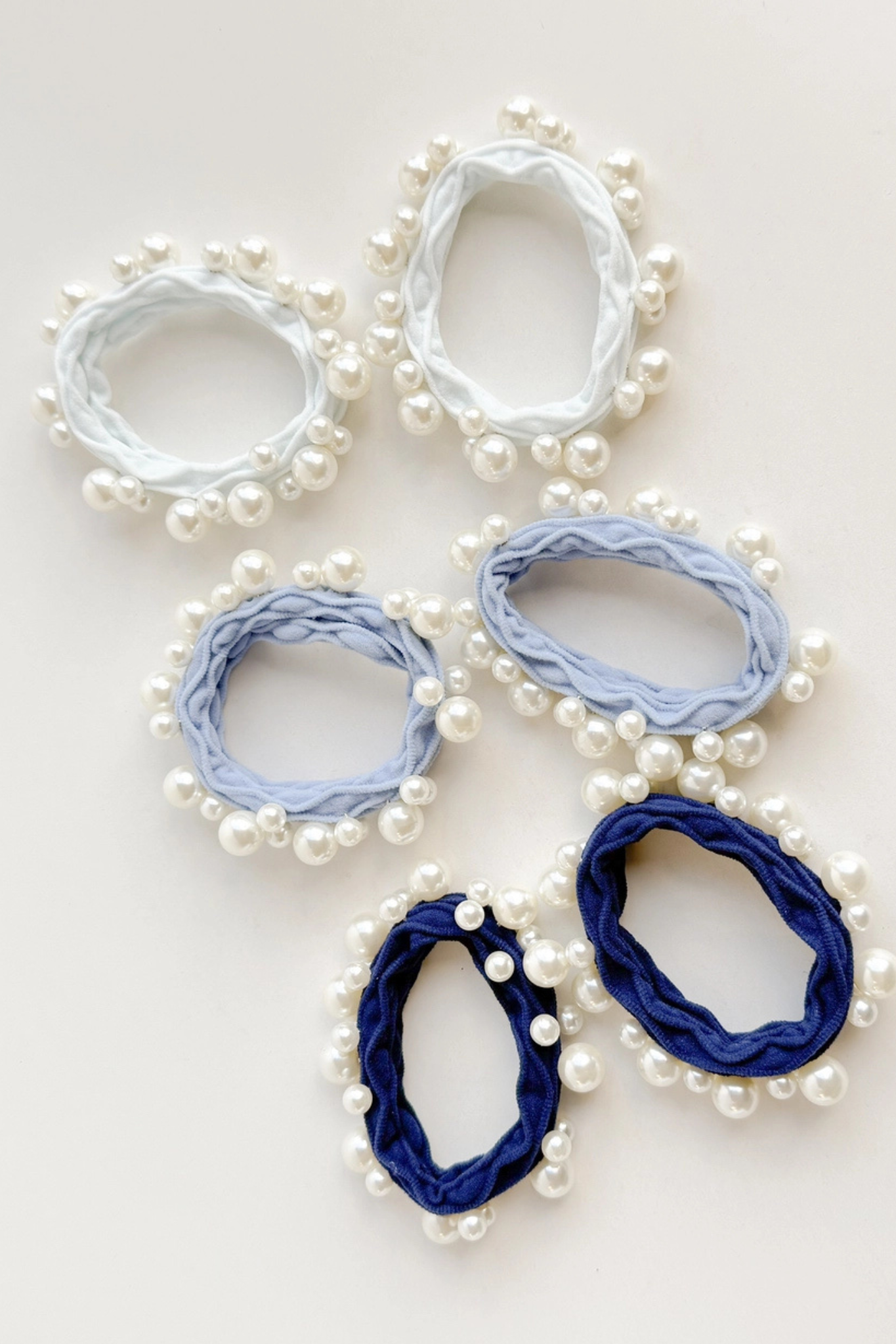 Coastal Pearl Hair Ties