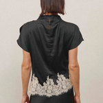Able | Clara Satin Lace Top | Sweetest Stitch Boutique Richmond VA