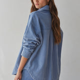 By Together | Kaydee Button Front Shacket | Sweetest Stitch Boutique