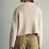 Miou Muse | Mandy Rolled Mock Neck Sweater | Sweetest Stitch RVA