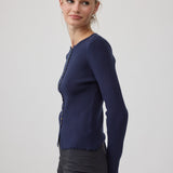 Raisonnel | Ashleigh Slim Fit Ribbed Cardigan | Sweetest Stitch Boutique