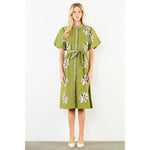 THML | Celine Floral Mid Dress | Sweetest Stitch Boutique Richmond VA