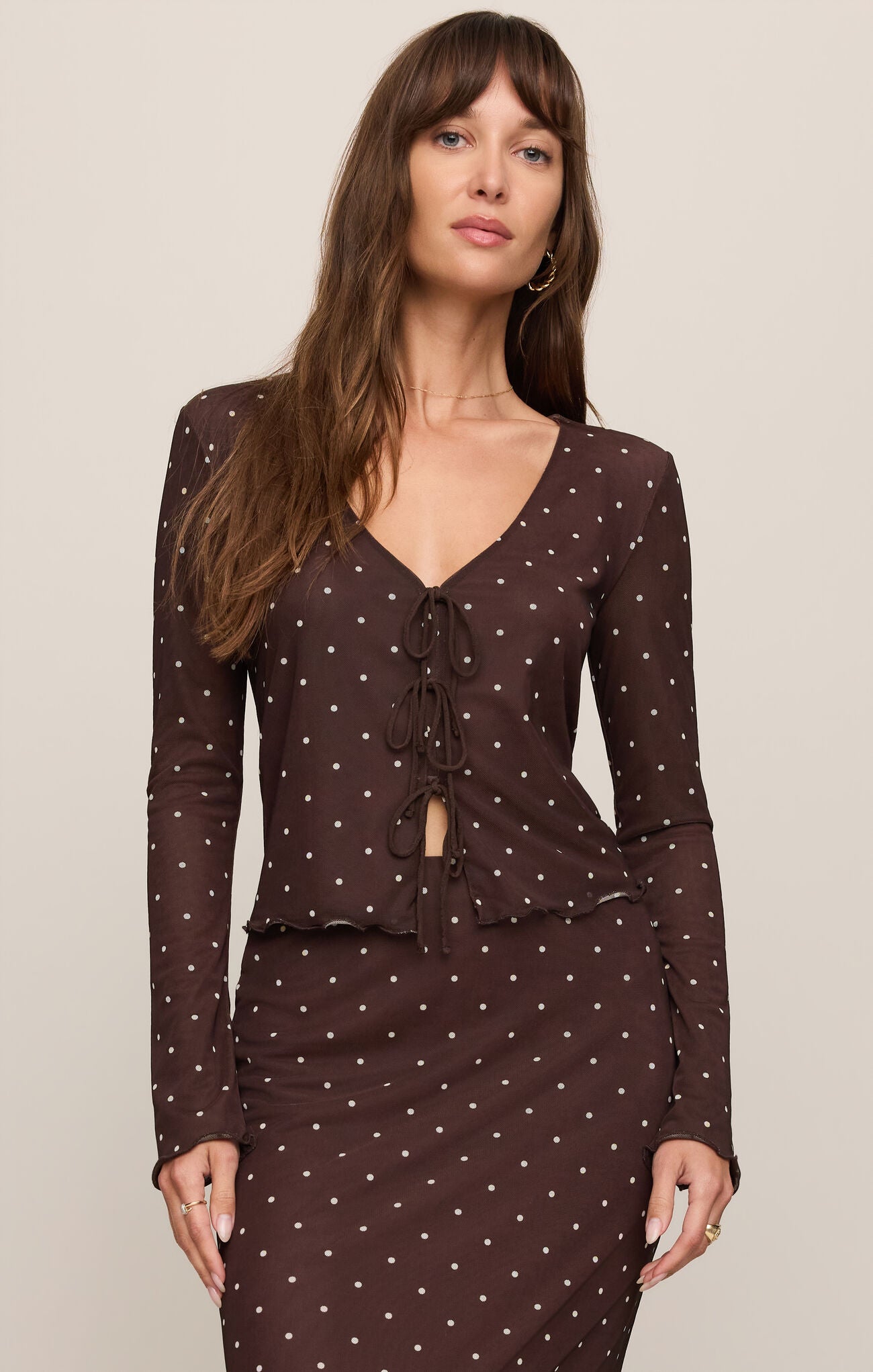 Z Supply | Amara Polka Dot Top | Sweetest Stitch Boutique Richmond
