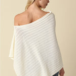 Olivaceous | Lilia Knit Poncho | Sweetest Stitch Boutique Richmond VA