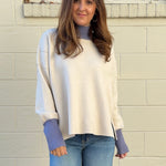 Entro | Clara Mock Neck Sweater | Sweetest Stitch Boutique Richmond