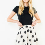THML | Molly Polka Dot Mini Skirt | Sweetest Stitch Boutique Richmond
