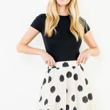 THML | Molly Polka Dot Mini Skirt | Sweetest Stitch Boutique Richmond