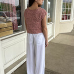 Miou Muse | White Linen Pants | Sweetest Stitch Boutique
