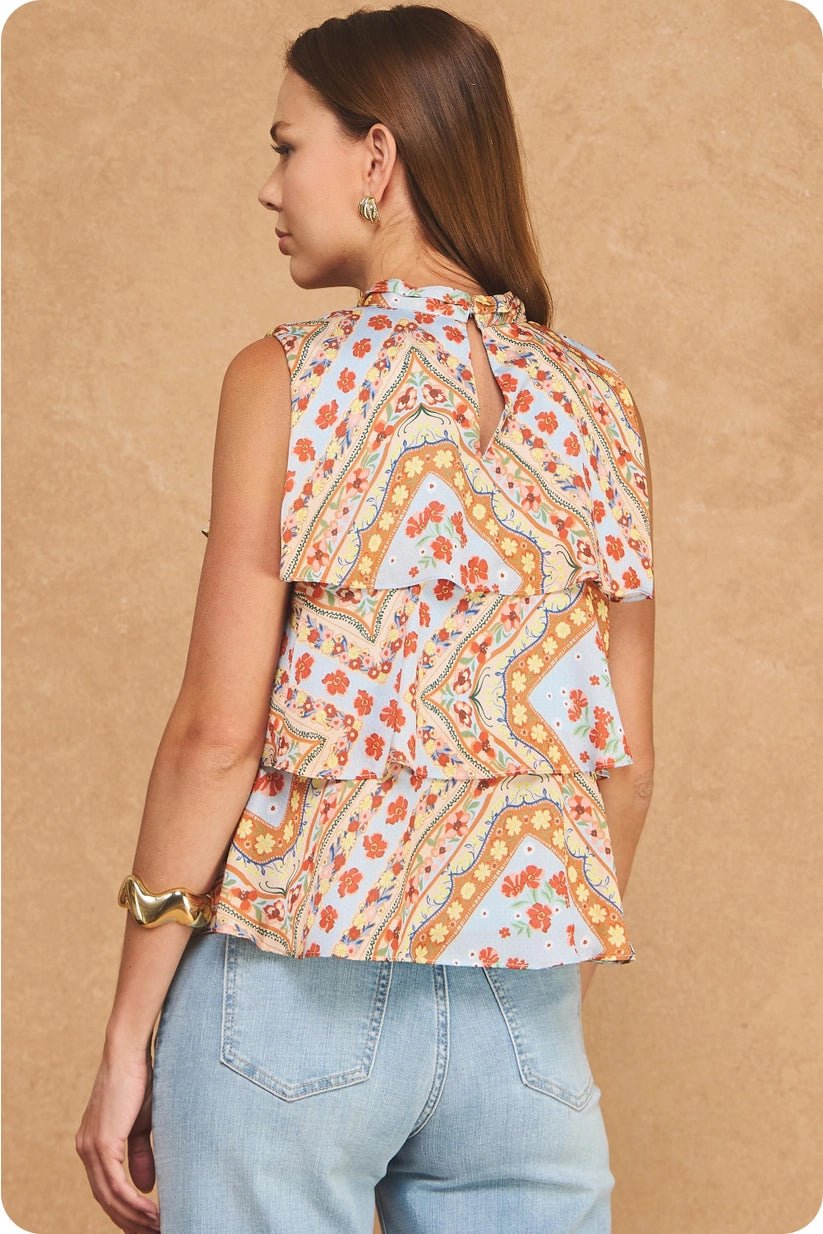 Strut & Bolt | Amy Sleeveless Tiered Top | Sweetest Stitch Boutique