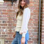 Current Air | Elodie Long Sleeve Top | Sweetest Stitch Boutique