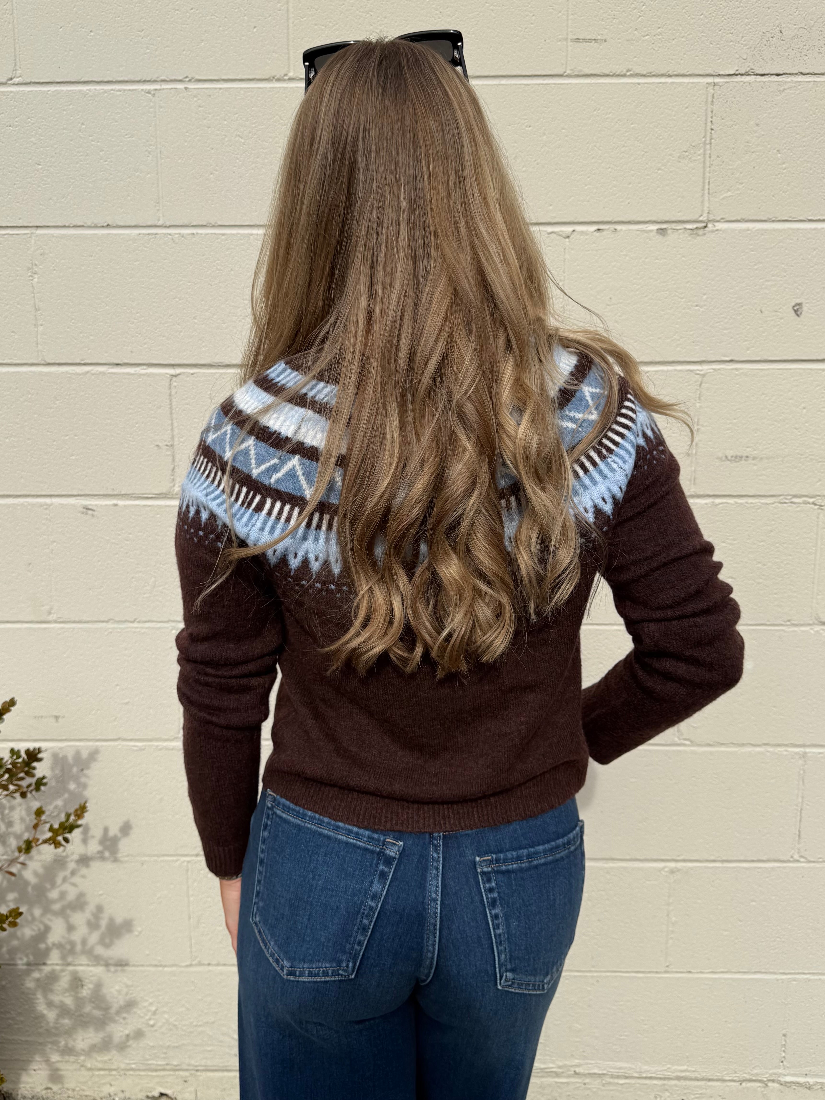 Lalavon | Ashlee Fair Isle Sweater | Sweetest Stitch Boutique Richmond